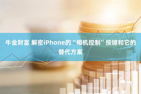 牛金财富 解密iPhone的“相机控制”按键和它的替代方案